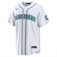 Seattle Mariners Nike Home Stadium Custom Jersey White Seattle Mariners Nike Home Stadium Custom Jersey White