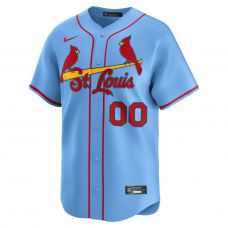 St Louis Cardinals Nike Alternate Limited Custom Jersey Light Blue St Louis Cardinals Nike Alternate Limited Custom Jersey Light Blue