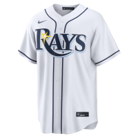 Tampa Bay Rays Nike Home Replica Custom Jersey White