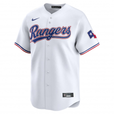 Texas Rangers Nike Home Limited Custom Jersey White Texas Rangers Nike Home Limited Custom Jersey White