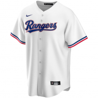 Texas Rangers Nike Home Replica Custom Jersey White