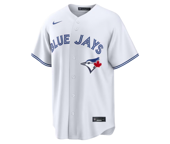 Toronto Blue Jays Nike Home Replica Custom Jersey White