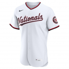 Washington Nationals Nike Home Authentic Custom Jersey White Washington Nationals Nike Home Authentic Custom Jersey White