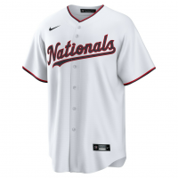 Washington Nationals Nike Home Custom Replica Jersey White