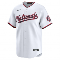 Washington Nationals Nike Home Limited Custom Jersey White