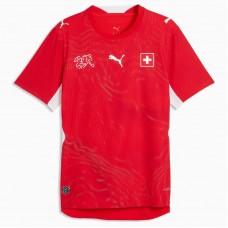 Switzerland World Cup 2026 Adult Home Soccer Jersey Switzerland World Cup 2026 Adult Home Soccer Jersey