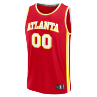 Atlanta Hawks Fanatics Fast Break Custom Jersey Icon Edition Red