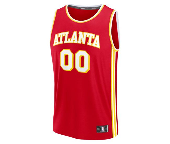 Atlanta Hawks Fanatics Fast Break Custom Jersey Icon Edition Red