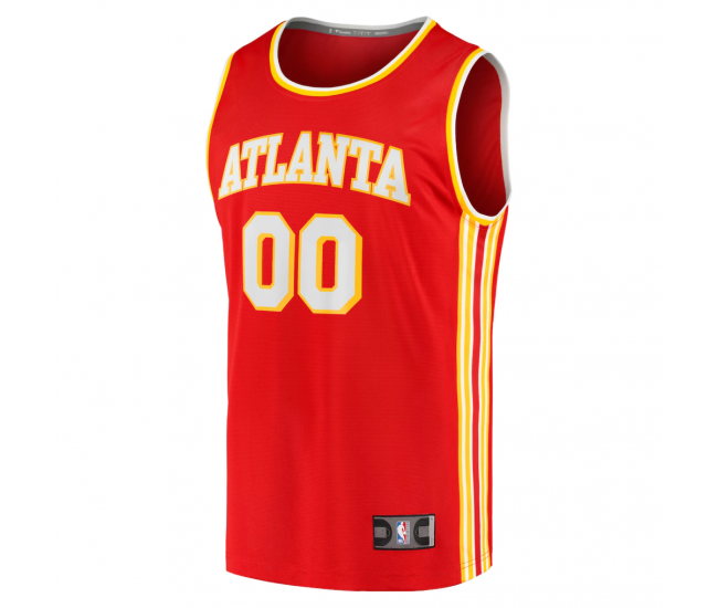 Atlanta Hawks Fanatics Fast Break Replica Custom Jersey Icon Edition Red