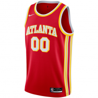 Atlanta Hawks Nike 2020 21 Swingman Custom Jersey Icon Edition Red
