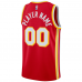 Atlanta Hawks Nike 2020 21 Swingman Custom Jersey Icon Edition Red