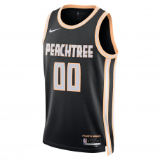 Atlanta Hawks Nike Unisex 2025 26 City Edition Swingman Custom Jersey Black Atlanta Hawks Nike Unisex 2025 26 City Edition Swingman Custom Jersey Black