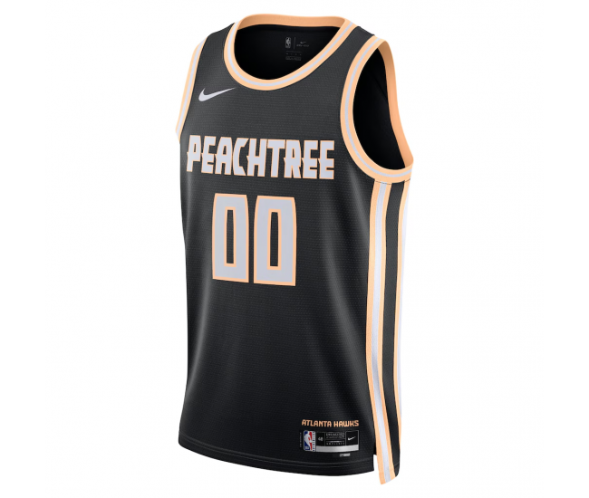 Atlanta Hawks Nike Unisex 2025 26 City Edition Swingman Custom Jersey Black