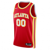 Atlanta Hawks Nike Unisex Swingman Custom Jersey Red Icon Edition
