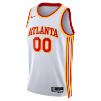 Atlanta Hawks Nike Unisex Swingman Custom Jersey White Association Edition