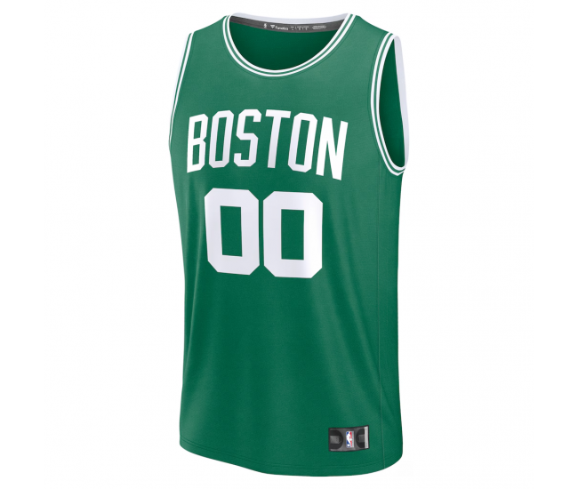 Boston Celtics Fanatics Fast Break Custom Jersey Icon Edition Kelly Green