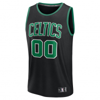 Boston Celtics Fanatics Fast Break Custom Jersey Statement Edition Black