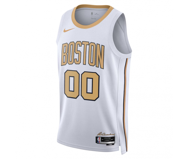 Boston Celtics Nike Unisex 2025 26 City Edition Swingman Custom Jersey White
