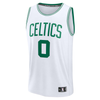 Jayson Tatum Boston Celtics Fanatics Fast Break Replica Player Jersey Association Edition White
