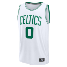 Jayson Tatum Boston Celtics Fanatics Fast Break Replica Player Jersey Association Edition White Jayson Tatum Boston Celtics Fanatics Fast Break Replica Player Jersey Association Edition White