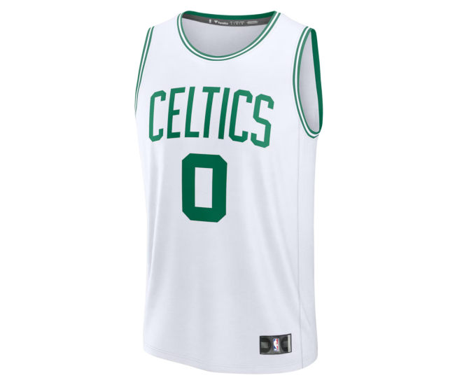 Jayson Tatum Boston Celtics Fanatics Fast Break Replica Player Jersey Association Edition White