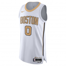 Jayson Tatum Boston Celtics Nike Unisex 2025 26 Authentic Jersey City Edition White