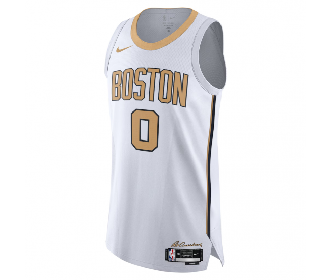 Jayson Tatum Boston Celtics Nike Unisex 2025 26 Authentic Jersey City Edition White