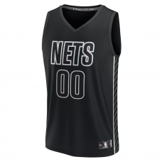 Brooklyn Nets Fanatics Custom Fast Break Jersey Statement Edition Black