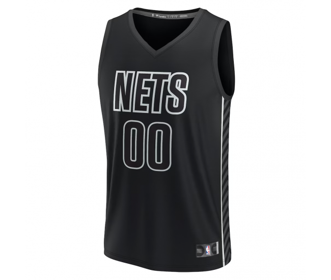 Brooklyn Nets Fanatics Custom Fast Break Jersey Statement Edition Black