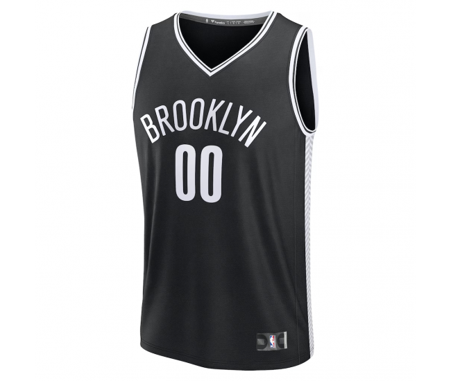Brooklyn Nets Fanatics Fast Break Custom Jersey Icon Edition Black