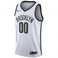 Brooklyn Nets Nike 2020 21 Swingman Custom Jersey Association Edition White