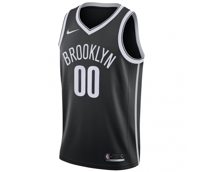 Brooklyn Nets Nike 2020 21 Swingman Custom Jersey Icon Edition Black
