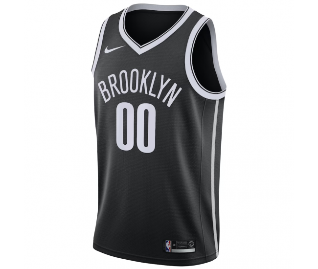 Brooklyn Nets Nike Swingman Custom Jersey Black Icon Edition