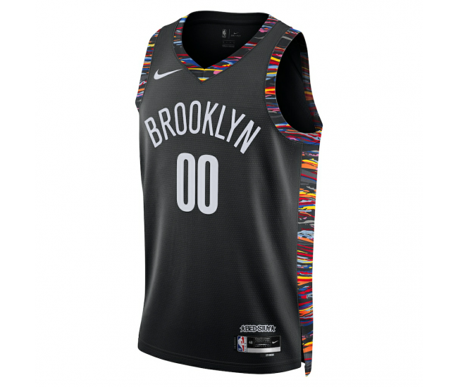 Brooklyn Nets Nike Unisex 2025 26 City Edition Swingman Custom Jersey Black