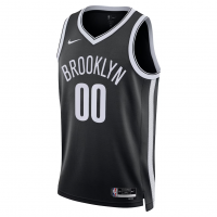 Brooklyn Nets Nike Unisex Swingman Custom Jersey Black Icon Edition