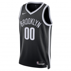 Brooklyn Nets Nike Unisex Swingman Custom Jersey Black Icon Edition