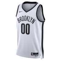 Brooklyn Nets Nike Unisex Swingman Custom Jersey White Association Edition