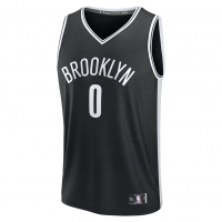 Mikel Brown Jr. Brooklyn Nets Fanatics 2026 NBA Draft First Round Pick Fast Break Jersey Icon Edition Black
