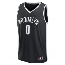 Mikel Brown Jr. Brooklyn Nets Fanatics 2026 NBA Draft First Round Pick Fast Break Jersey Icon Edition Black
