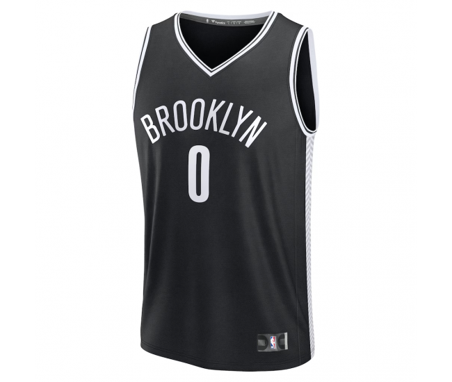 Mikel Brown Jr. Brooklyn Nets Fanatics 2026 NBA Draft First Round Pick Fast Break Jersey Icon Edition Black