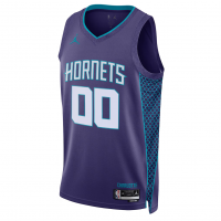 Charlotte Hornets Jordan Brand Unisex 2022 23 Swingman Custom Jersey Statement Edition Teal