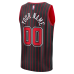 Chicago Bulls Fanatics Fast Break Custom Jersey Icon Edition Black