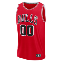 Chicago Bulls Fanatics Fast Break Custom Jersey Icon Edition Red