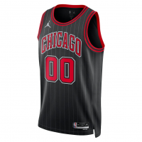 Chicago Bulls Jordan Brand Unisex 2022 23 Swingman Custom Jersey Statement Edition Black
