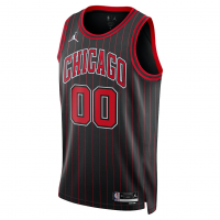 Chicago Bulls Jordan Brand Unisex Swingman Custom Jersey Statement Edition Black