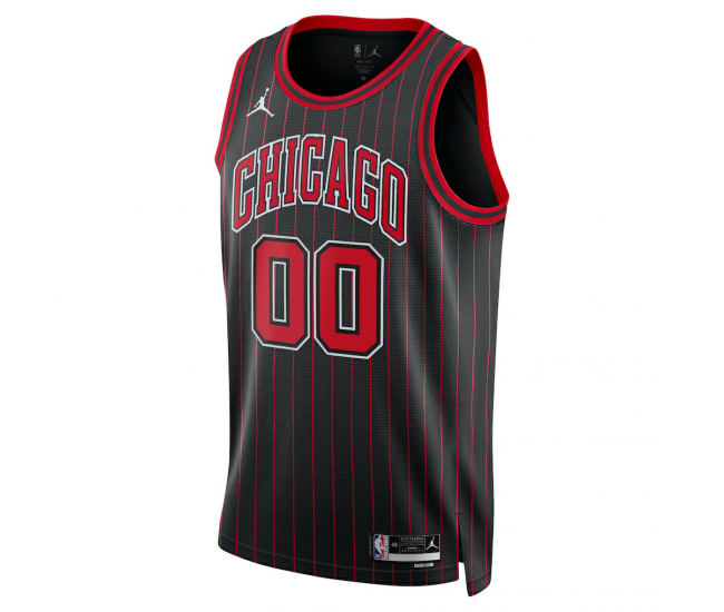 Chicago Bulls Jordan Brand Unisex Swingman Custom Jersey Statement Edition Black