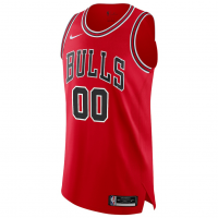 Chicago Bulls Nike Authentic Custom Jersey Red Icon Edition