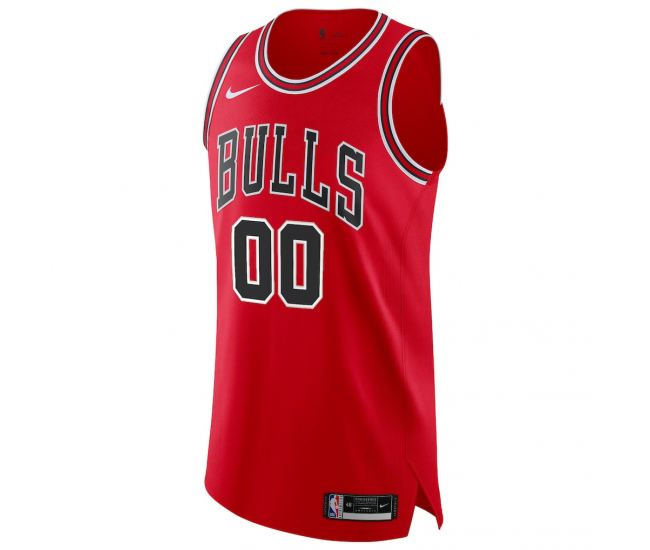 Chicago Bulls Nike Authentic Custom Jersey Red Icon Edition