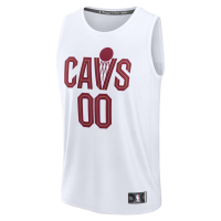 Cleveland Cavaliers Fanatics Fast Break Custom Jersey Icon Edition White