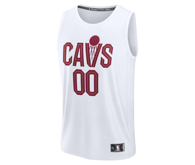 Cleveland Cavaliers Fanatics Fast Break Custom Jersey Icon Edition White